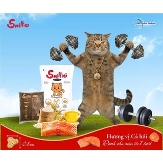 [Bao 20kg] Thức Ăn Hạt Smillie Cho Mèo Trưởng Thành Vị Cá Hồi