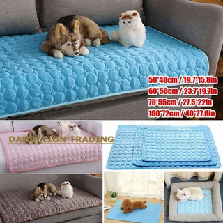[DELION] Chiếu điều hoà cho chó mèo mùa hè mềm mại cho thú cưng Ice Pad Sofa Thảm giặt thoáng khí cho chó nhỏ vừa lớn mèo