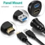 Cáp nối dài gắn xả tương thích BTM USB3 0 và HDTV 1m 2m cho ô tô