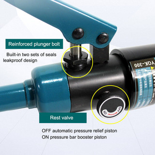Kìm Ép Cốt Thủy Lực YQK-300 & YQK-400, Ép Chặt Đầu Cos và Dây Cáp 16-400mm²