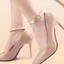 JKDESIGN 1 Đôi Dây Giày Nữ, Có Khóa Giày Cao Gót Dây, Trang Trí Có Thể Điều Chỉnh Sandal Chống Trơn Lộn Dây Cố Định