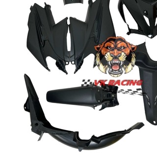 Dàn áo wave RSX100 màu đỏ tươi đen - tặng tem 3 lớp