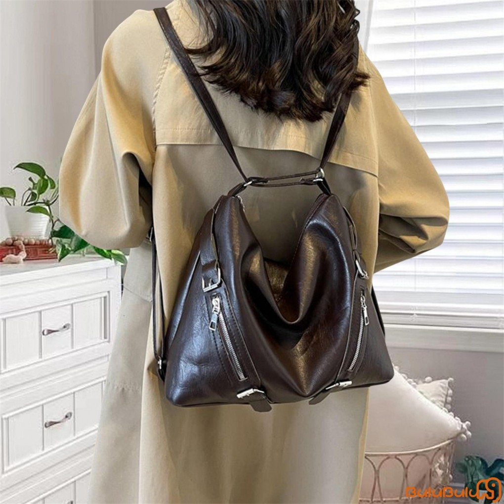 Túi xách nữ sức chứa lớn Túi đeo chéo Tote đơn giản thời trang để làm việc Mua sắm hàng ngày Du lịch