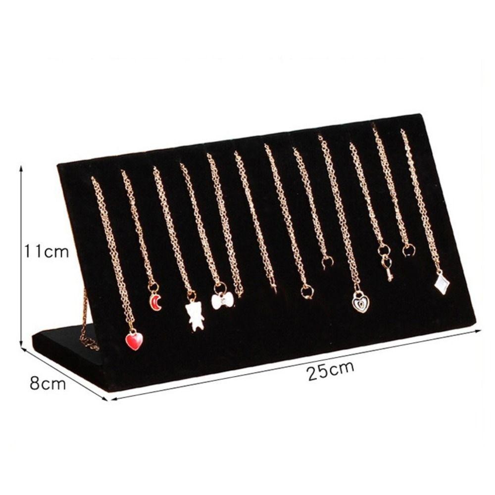 Giá đỡ trưng bày vòng cổ MARGREDY, Giá đỡ bông tai đơn giản hình chữ L, Dụng cụ tổ chức bông tai bền bỉ dung tích lớn sang trọng