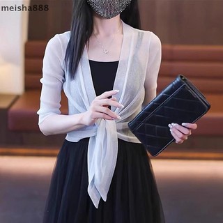 Meisha888 Áo Cưới Bọc Dài Nửa Tay Bolero Shrug Cho Nữ Cardigan Bolero Áo Khoác Mũi Cho Đảng Đầm Top Áo Đẹp