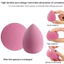 4 Bộ Làm Đẹp Trứng Trang Điểm Miếng Bọt Biển Kem Nền Trang Điểm Với Hộp Trứng Hoàn Hảo Cho Mặt Kem Bột