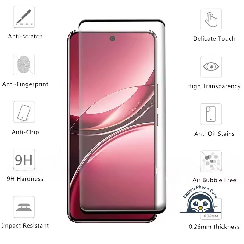 2 Chiếc Kính Cường Lực Full Cho iQOO Z10 Z10R Z9 Turbo Pro Plus Z9X Z9S Z8 Z8X Z7 Z7X Z6 Z6X Pro Lite Z5 Z3 Z1X 5G 4G Kính Bảo Vệ Màn Hình