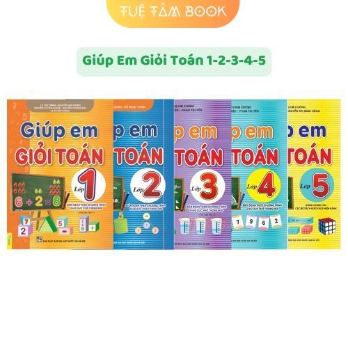 Sách - Giúp em giỏi Toán 1 + 2 + 3 + 4 + 5 (ND)