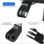 Tay Lái Xe Đạp Dưới Chân Đế, Tích Hợp Xoay 360° Cho Giá Đỡ Máy Ảnh, Bộ Chuyển Đổi Mở Rộng Hợp Kim Nhỏ Gọn Cao Cấp Đa Năng