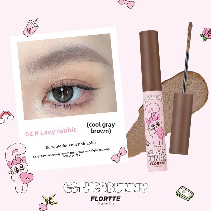 Kem nhuộm lông mày FLORTTE cho nhuộm lông mày hoang dã lâu dài NS7V