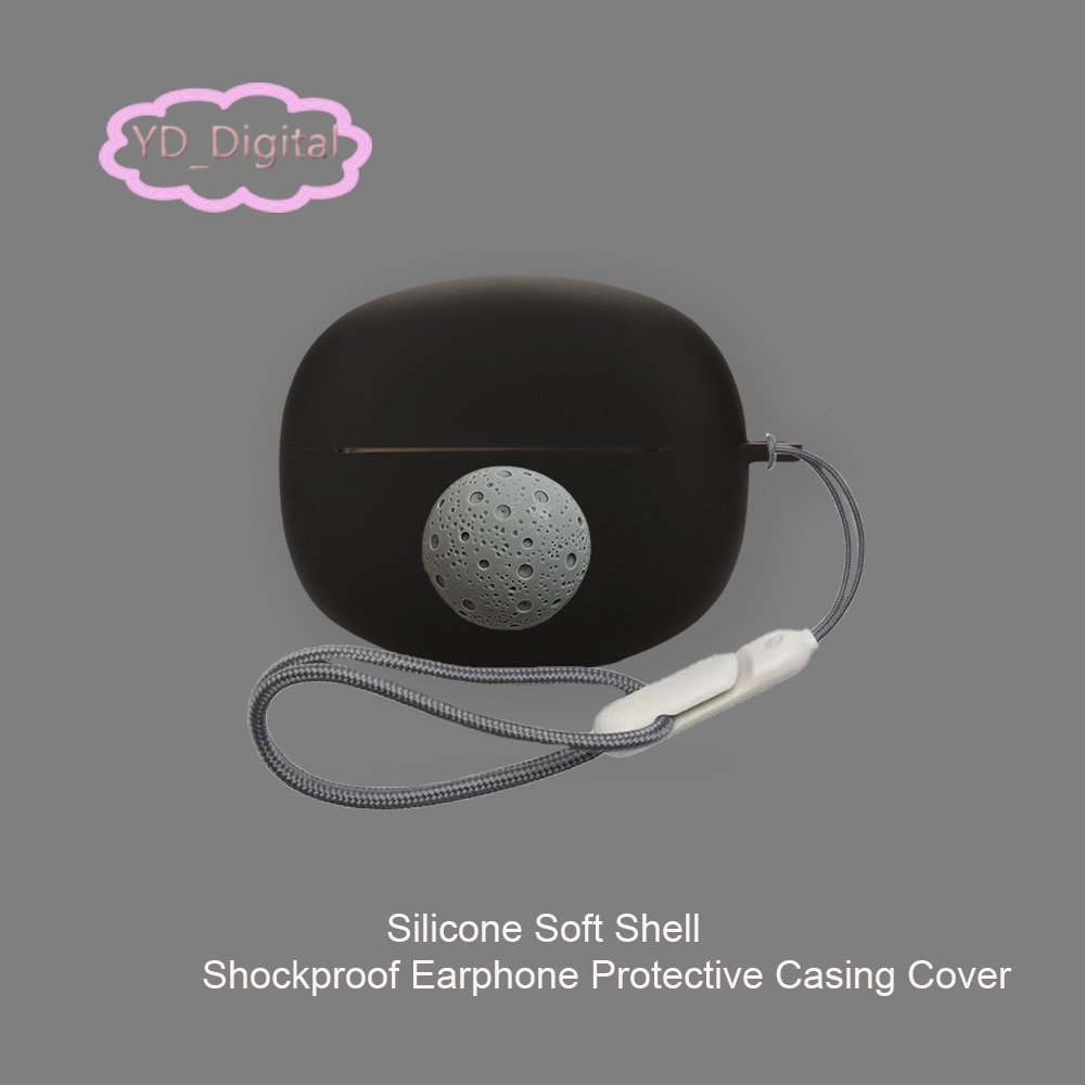 Dành Cho Honor Choice EarBuds Clip 2 Ốp Lưng Hoạt Hình Dễ Thương Tai Nghe Silicon Vỏ Mềm Chống Thấm Nước Tai Nghe Bảo Vệ Tai Nghe Tai Nghe Da Có Nhẫn