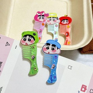 Bán Crayon Shin-Chan Lược Tóc Dễ Thương Cô Gái Ngọt Ngào Hoạt Hình Nổ Kẹp Tóc