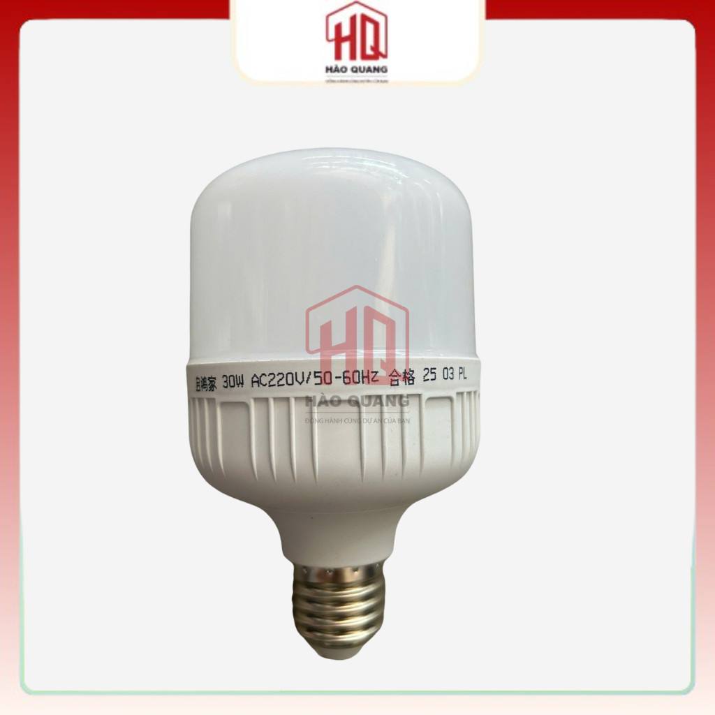 Đèn LED Bulb (30W/60W) Cao Cấp – Siêu Sáng – Tiết Kiệm Điện – Bền & An Toàn