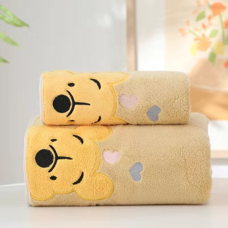 Khăn Tắm Cho Bé, Khăn Tắm Hoạt Hình Dễ Thương, Áo Choàng Tắm Cho Bé Đi Biển 70x140CM