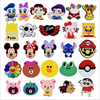 Giá Sỉ nút gắn dép 2D siêu rẻ - sticker charm sticker cài dép sục, satihu, dép cá sấu -Nhà Sấu
