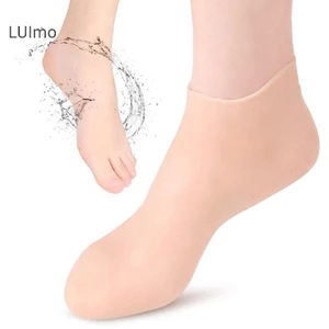 Luimo 1 Đôi Tất Chăm Sóc Bàn Chân Spa Silicone Dưỡng Ẩm Gel Chống Nứt Bảo Vệ SBS