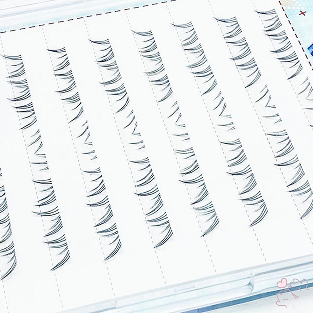 IOIIK Phần mở rộng lông mi DIY phía dưới dành cho phụ nữ Wispy dưới lông mi giả