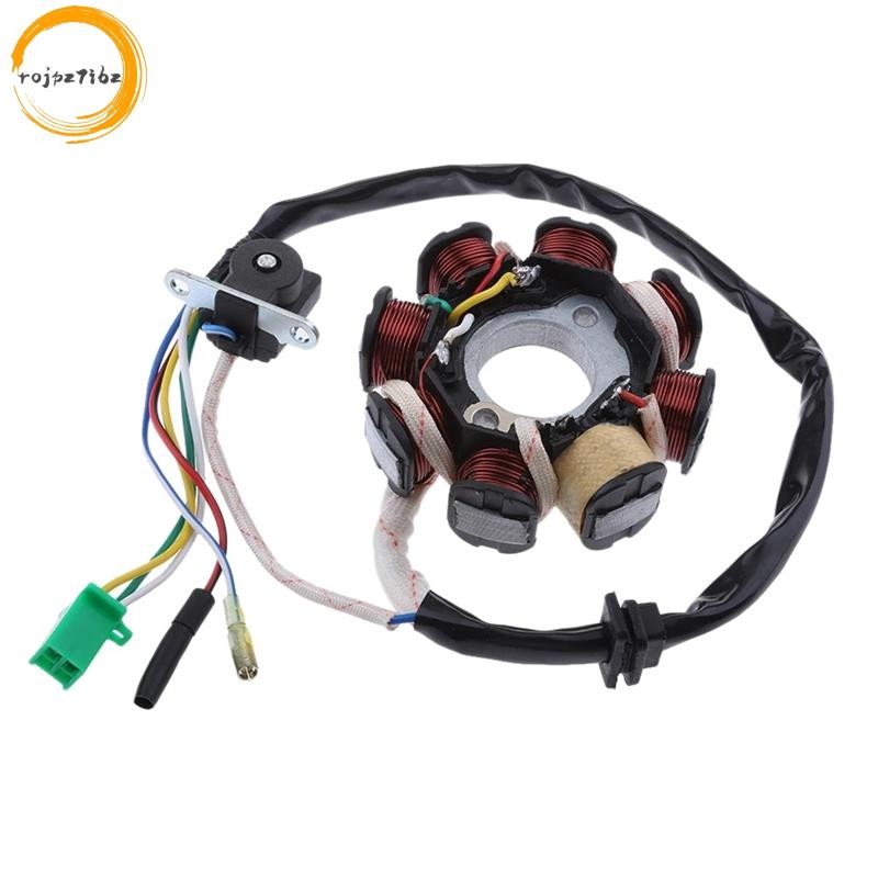 GY6 Động Cơ Magneto Stator Máy Phát Điện Cuộn Dây 157QMJ Cho GY6 Động Cơ 125Cc 150Cc ATV Xe Tay Ga Phụ Kiện