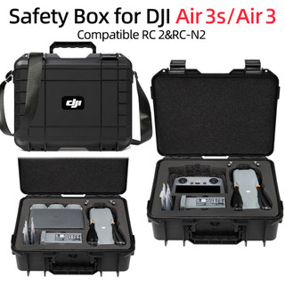 Dành Cho DJI Air 3s Vai Đơn DJI Air 3 Hộp Bảo Quản Chống Nước RC2 / RC-N2 Điều Khiển Từ Xa Hộp Chống Cháy Nổ