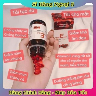 [DATE MỚI] Vitamin E Đỏ Nga Mirrolla 270mg & 400mg Đẹp Da - HÀNG CHÍNH HÃNG NGA