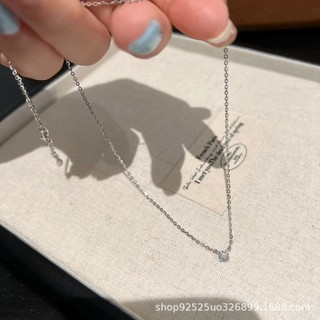 Vòng cổ kim cương booger cho nữ dây chuyền xương đòn cùng kiểu mẫu mới cao cấp không phai màu Instagram