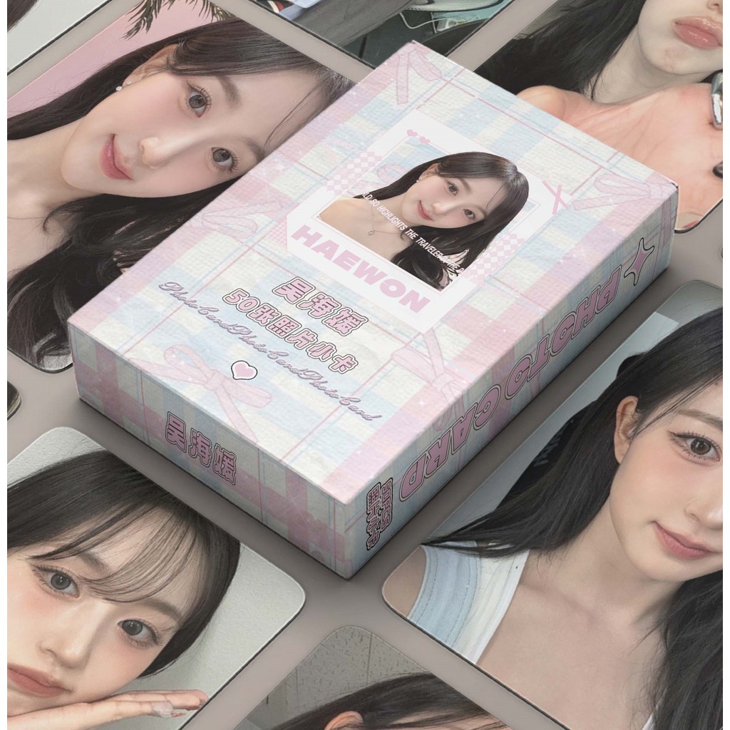 50 / 55 / 60 Chiếc NMIXX Photocards Laser Hologram Lomo Cards LILY HAEWON SULLYOON BAE JIWOO KYUJIN Bưu Thiếp Ba Chiều YM