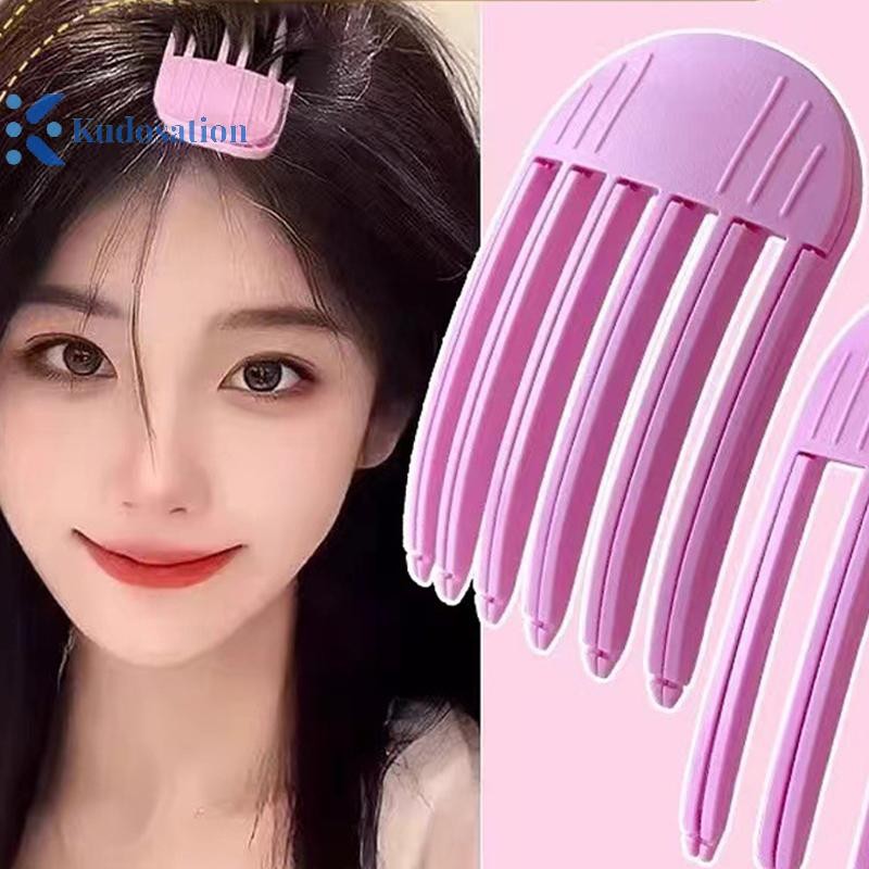 Kudosation Nổ Tóc Lông Tơ Hiện Vật Kẹp Tóc Dành Cho Nữ Đầu Trước Tăng Top Bangs Định Hình Lược