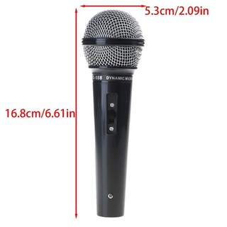 Treo Micro Trẻ Em Đạo Cụ Giả Chơi Giả Vờ Trang Phục Mic Nhựa Karaoke Đạo Cụ Trẻ Em Cosplay Tập Đi Tin Tức