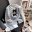 Pháp Nơ Mềm Mại Sáp Áo Len Nữ 2026 Phong Cách Mới Xuân Thu Ren Dệt Kim Cardigan Thiết Kế Hàng Đầu Hợp Thời Trang V250228109