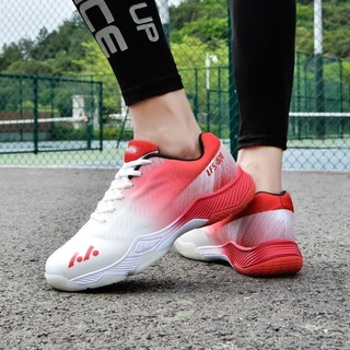 Giày Cầu Lông Lefus L020 Chính Hãng Cáo cấp Unisex Nam Nữ Đế Cao Su mặc kháng 3D Carton EVA đàn hồi
