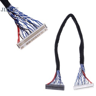 Jinhf 25Cm 8 bit lvds cáp cố định-30 pin 2ch cho bộ điều khiển bảng điều khiển lcd / led 17-26 inch 
 Nóng bỏng