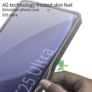 Ốp điện thoại mềm mờ siêu mỏng Samsung Galaxy S25 S24 Ultra S25 S24 Plus S24 S25 Ốp màn hình chống cháy nổ công nghệ