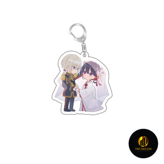 Móc Khoá, Mô Hình Standee Anime Cuộc Hôn Nhân Hạnh Phúc Của Tôi Saimori Miyo Kudō Kiyoka Trang Trí Bàn Học, Làm Việc