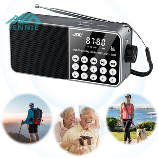 Đài phát thanh di động Mini Máy phát sóng tương thích Bluetooth Hỗ trợ vô tuyến Thẻ TF Máy nghe nhạc MP3 âm thanh nổi cho cơn bão khẩn cấp [jennie1.vn]