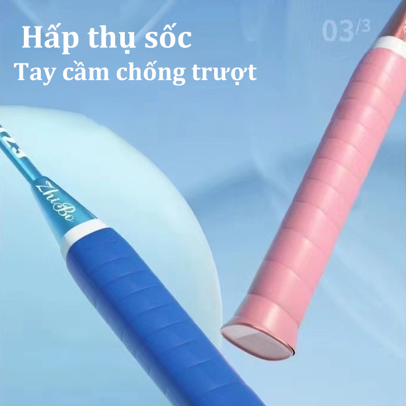 Vợt cầu lông(02 chiếc)Vợt Cầu Lông Bền Bỉ Chất Lượng Cao,bộ cầu lông hợp kim sắt phù hợp mọi lứa tuổi