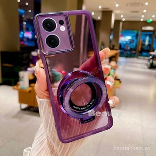 Ốp lưng Oppo Reno 13F cho Reno 13 F 13F 13Pro Reno13 F Reno13Pro Reno13F 5G 4G với giá đỡ, bảo vệ ống kính, vỏ TPU trong suốt cho OPPOReno13F, ốp lưng chống sốc Reno12