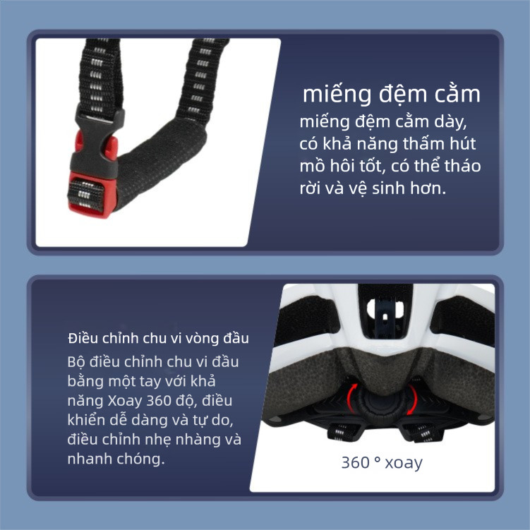 Mũ Bảo Hiểm Đi Xe Đạp Thiết Kế Thời Trang Cho Nam Nữ，ROCKBROS Mũ Bảo Hiểm Đi Xe Đạp Kẻ Màu Cho Nam Nữ，Mũ Bảo Hiểm Một Mảnh Nhẹ An Toàn Cho Người Đi Xe Đạp Leo Núi Nam Và Nữ