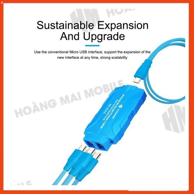 Dây cấp nguồn điện thoại SUNSHINE SS-905D cho 5S-15PM và Android