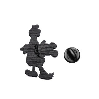 Disney Nhân Vật Hoạt Hình Chuột Mickey Men Trâm Dễ Thương Đen Trắng Hoạt Hình Anime Huy Hiệu Ba Lô Phụ Kiện Kim Loại Pin Quà Tặng Cho Bạn Bè