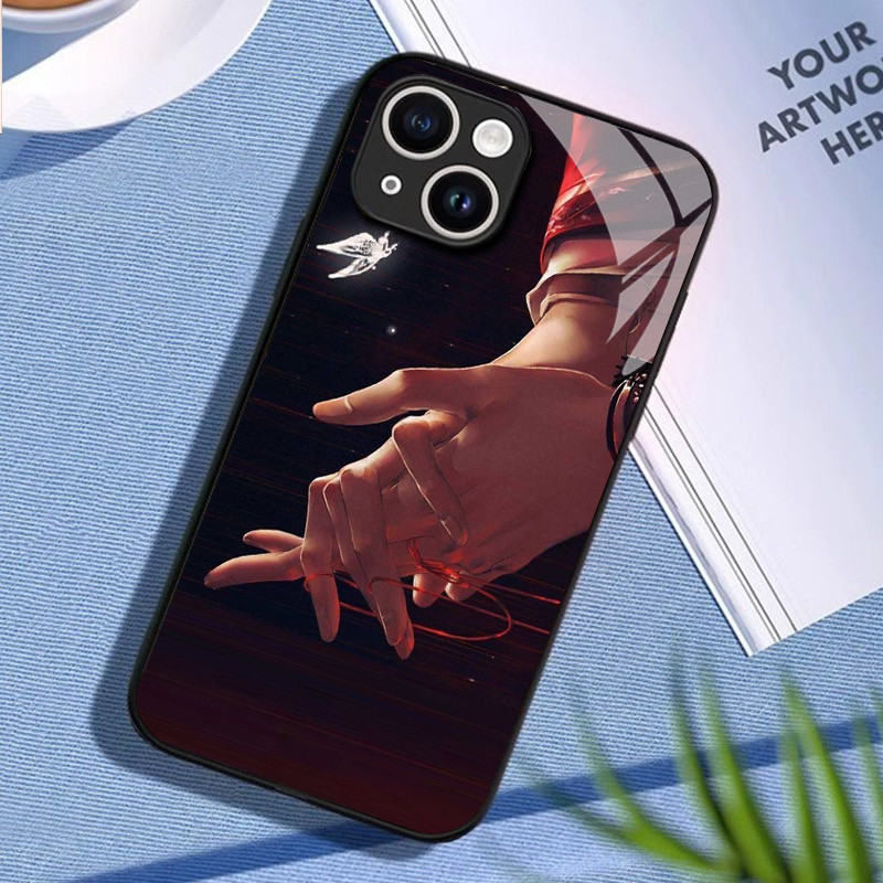 Heaven Official 's Blessing 02 Ốp Điện Thoại Kính Cho IPhone 16 15 14 13 12 11 Pro XR XS Max Plus Mini X XR 8 7 6s SE2 / 3 Cover