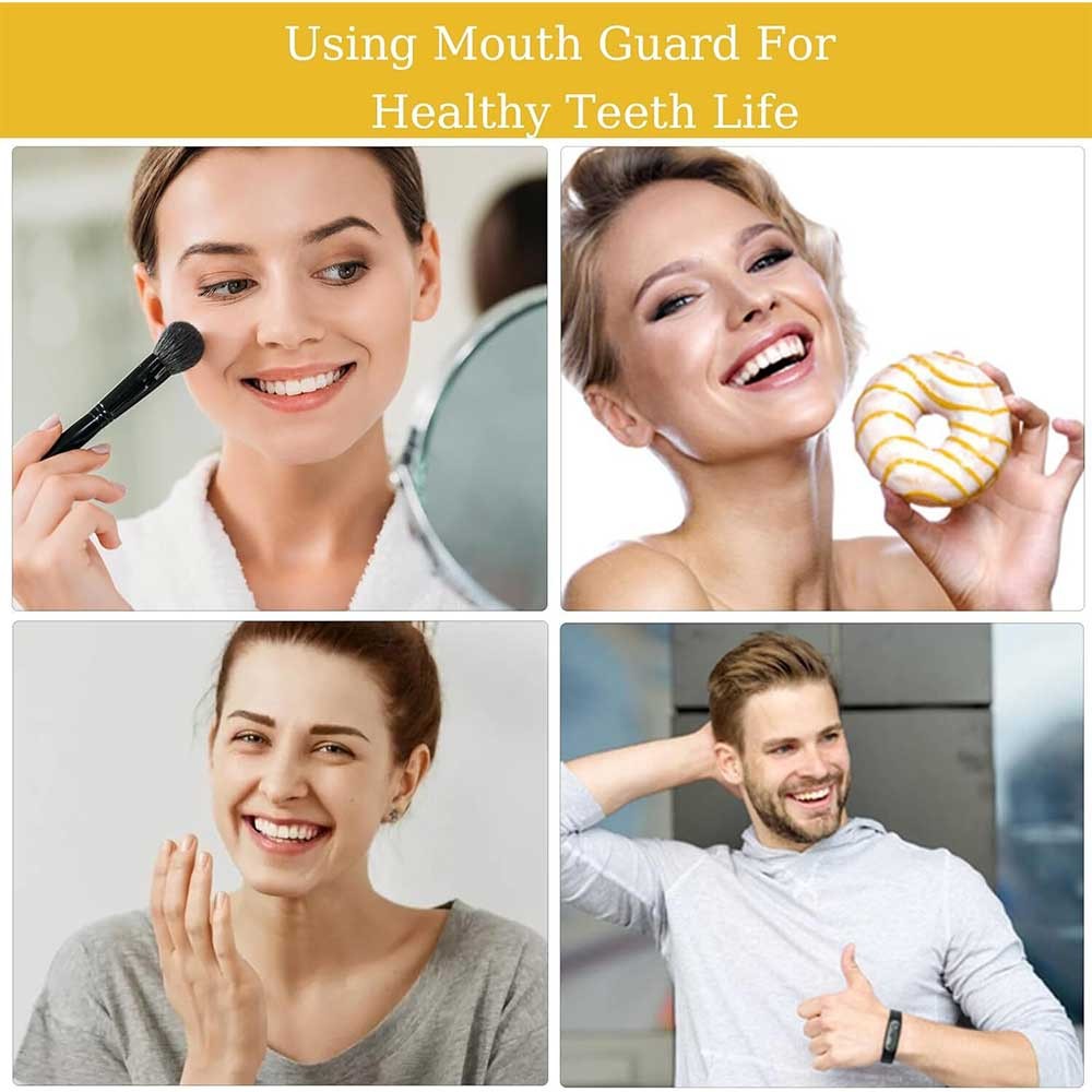 4PCS Dental Mouth Guard For Tooth Grinding Night Guard For Teeth