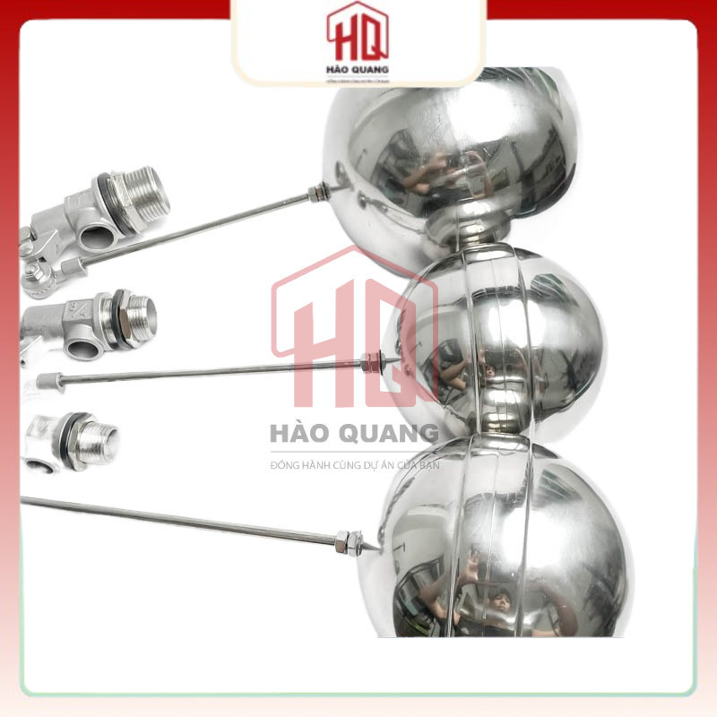 Phao Cơ Inox 304 Phi 21/27 – Van Phao Bồn Nước Tự Ngắt – Lắp Nhanh, Bền Đẹp
