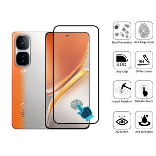 IQOO Neo 10 Phiên bản mở khóa 2 trong 1 Kính cường lực bảo vệ màn hình cho Vivo iQOO Z9 Turbo Z9x 5G Phim bảo vệ kính chống va đập & Phim ống kính máy ảnh
