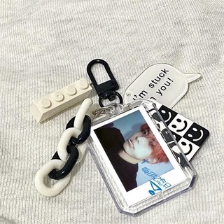 [Móc khóa acrylic] Mặt dây chuyền ba lô Li hai mặt Friend Xi, quà tặng sáng tạo, mặt dây chuyền ENHYPEN, thiết bị ngoại vi trong suốt LQNG