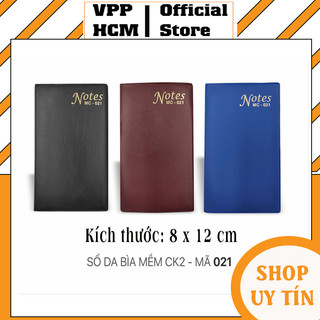 [Combo 3] Sổ Da Minh Châu CK2 Bìa Mềm, Dẻo, 120 trang MC021 Kích thước 8 x 12 cm