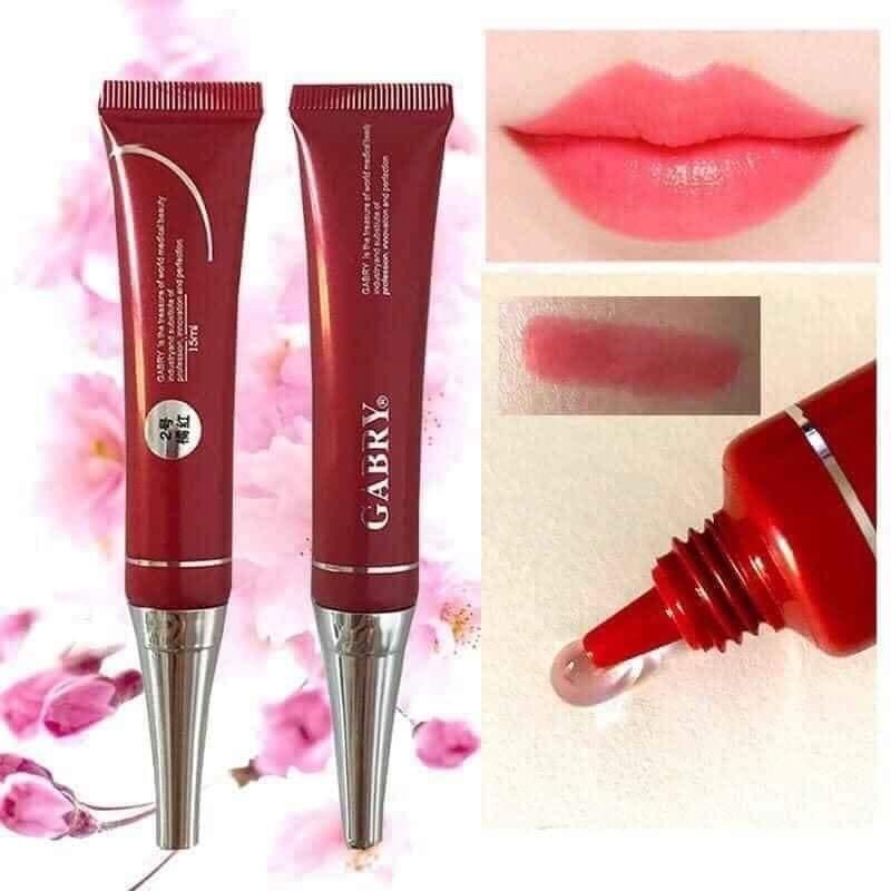 Son dưỡng GABRY kích màu môi mềm mịn xài sau xăm 15ml pxtm