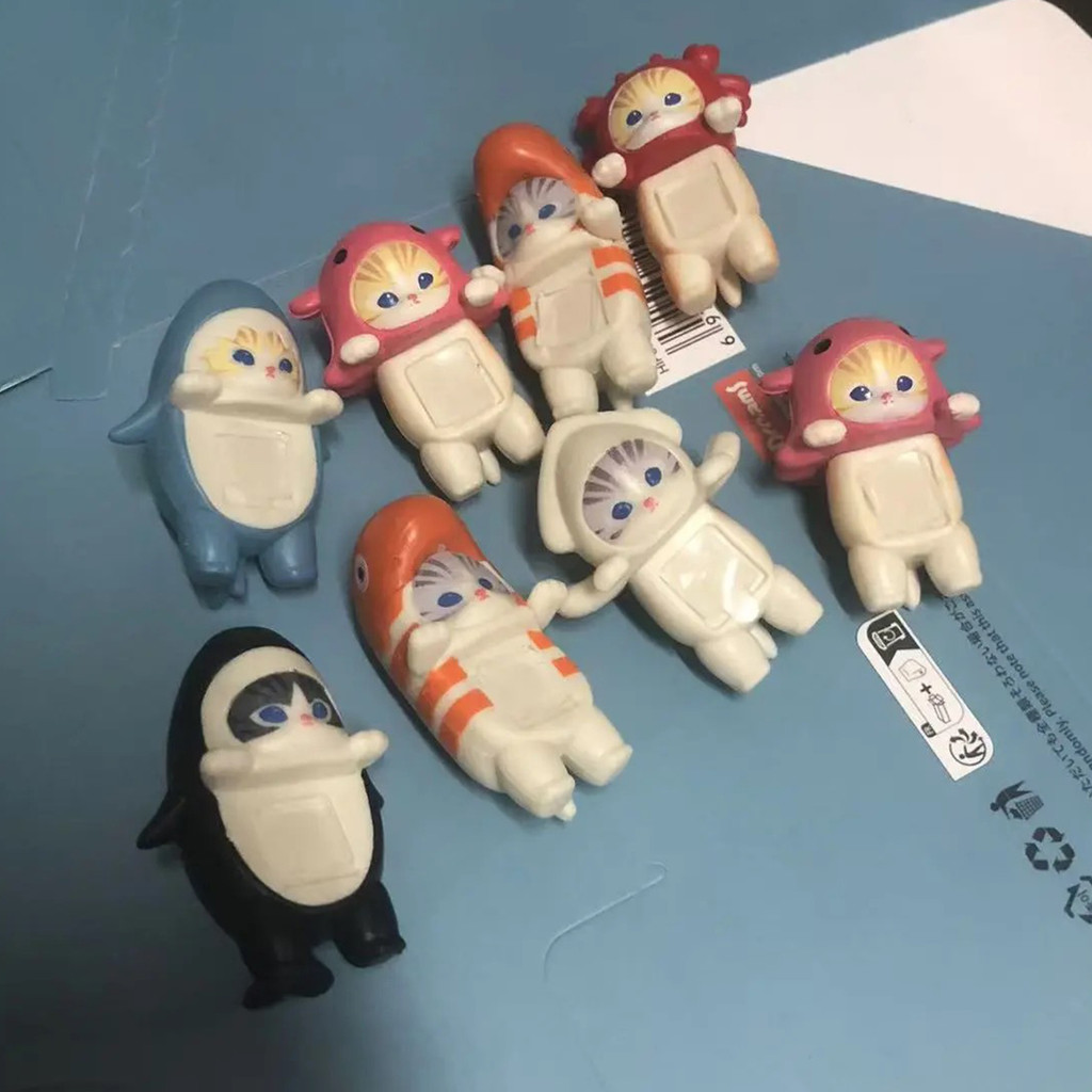 Cat Angel Hippers Harvest mini figure Seoul Series Dễ Thương Dâu Điện Thoại Ô Tô Trang Trí Máy Tính Ngẫu Nhiên Dâu Hình 1 Chiếc