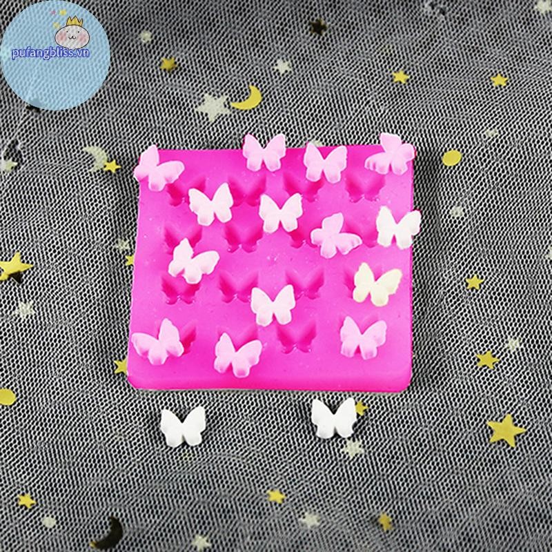 Pufangbliss 1 Cái Hình Khuôn Epoxy Charm Mặt Dây Chuyền Đất Sét Handmade Silcone Khuôn VN
