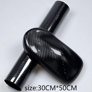 Nhãn dán thân xe máy COZYNEST, Phim Vinyl sợi carbon 50x30CM có độ bóng cao, Sợi carbon rèn mát mẻ / Đề can dán xe máy hiệu ứng mờ 6D cho ô tô, xe máy DIY