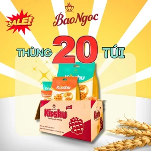 Thùng 20 Bịch Bánh Mì Bông Lan Sợi Gà, Sợi thịt BBQ, Bánh Mì Tươi Bảo Ngọc |